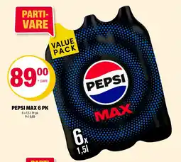 Coop Extra PEPSI MAX 6 PK tilbud