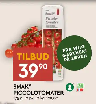 Coop Mega SMAK* PICCOLOTOMATER tilbud