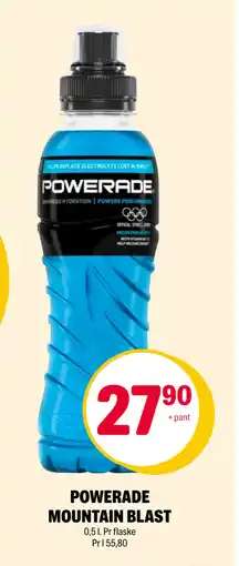 Coop Extra POWERADE MOUNTAIN BLAST tilbud