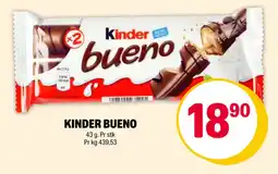 Coop Extra KINDER BUENO tilbud