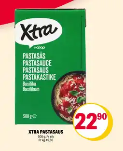 Coop Extra XTRA PASTASAUS tilbud