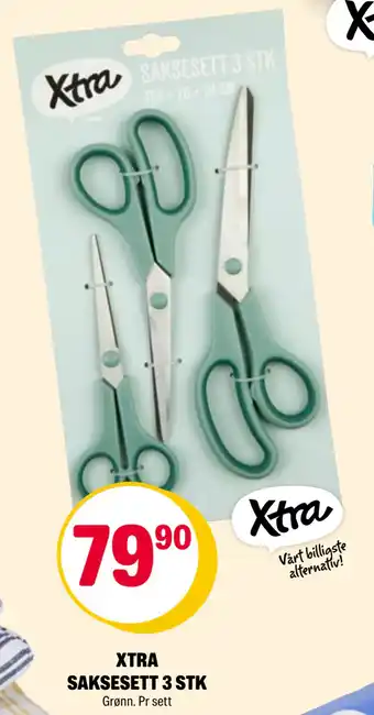 Coop Extra XTRA SAKSESETT 3 STK tilbud