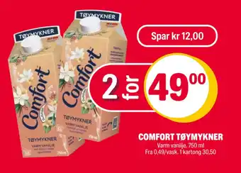 Coop Extra COMFORT TØYMYKNER tilbud