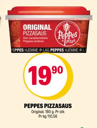 Coop Extra PEPPES PIZZASAUS tilbud