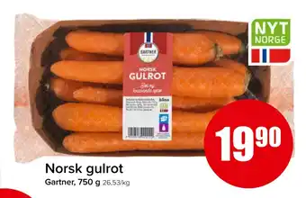 Spar Norsk gulrot tilbud