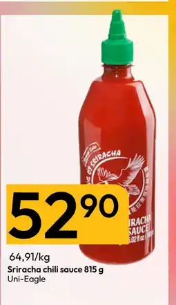 Gigaboks Sriracha chili sauce 815 g tilbud