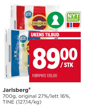 Meny Jarlsberg tilbud