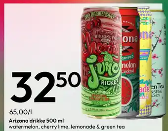 Gigaboks Arizona drikke 500 ml tilbud