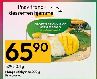 Gigaboks Mango sticky rice 200 g tilbud