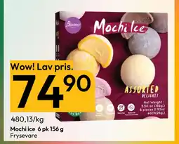 Gigaboks Mochi ice 6 pk 156 g tilbud