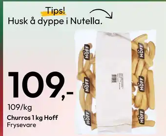 Gigaboks Churros 1 kg Hoff tilbud