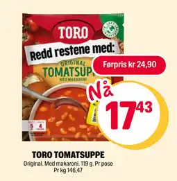 Coop Extra TORO TOMATSUPPE tilbud