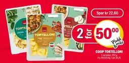 Coop Extra COOP TORTELLONI tilbud