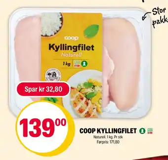 Coop Extra COOP KYLLINGFILET tilbud