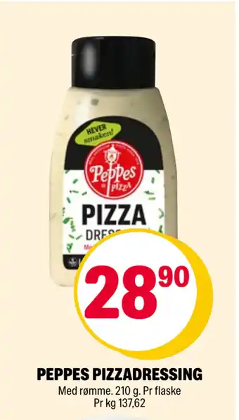 Coop Extra PEPPES PIZZADRESSING tilbud