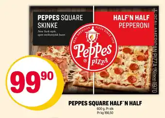 Coop Extra PEPPES SQUARE HALF`N HALF tilbud