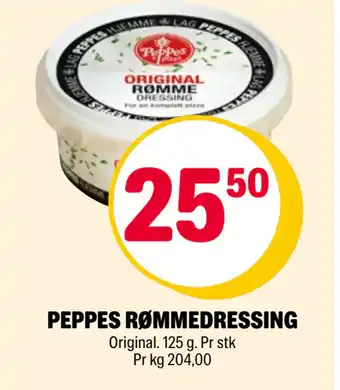 Coop Extra PEPPES RØMMEDRESSING tilbud