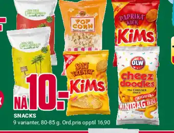 Europris Snacks tilbud