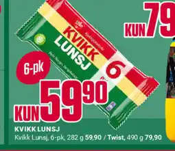 Europris Kvikk lunsj tilbud