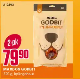 Europris Maxdog godbit tilbud