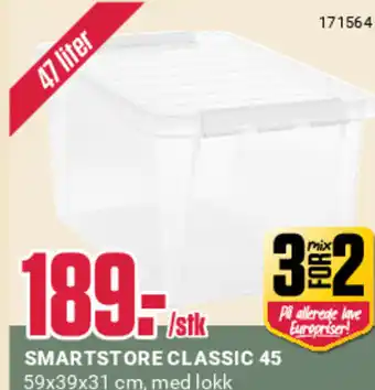 Europris Smartstore classic 45 tilbud