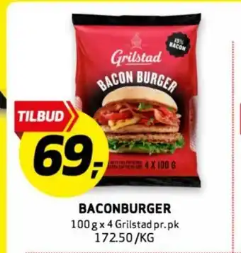 Bunnpris Baconburger tilbud