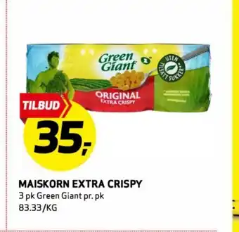 Bunnpris Maiskorn extra crispy tilbud