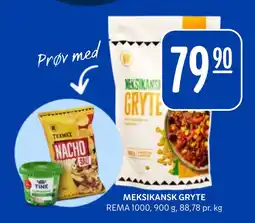 Rema 1000 MEKSIKANSK GRYTE tilbud