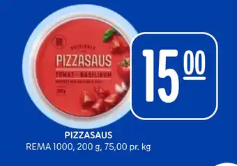 Rema 1000 PIZZASAUS tilbud