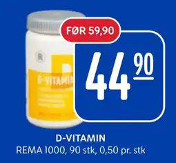 Rema 1000 D-VITAMIN tilbud