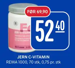 Rema 1000 JERN C-VITAMIN tilbud