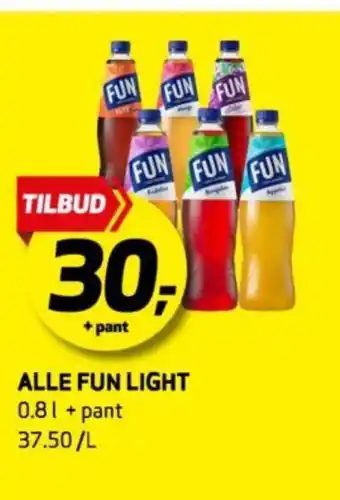 Bunnpris Alle fun light tilbud