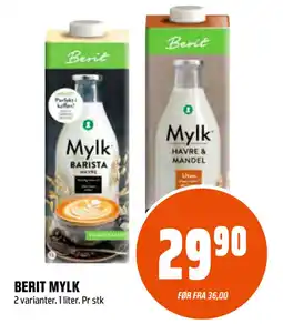 Coop Obs BERIT MYLK tilbud