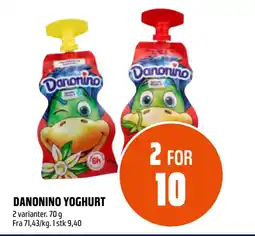 Coop Obs DANONINO YOGHURT tilbud