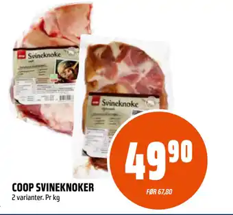 Coop Obs COOP SVINEKNOKER tilbud