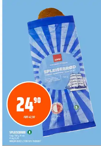 Coop Obs SPLEISEBRØD tilbud