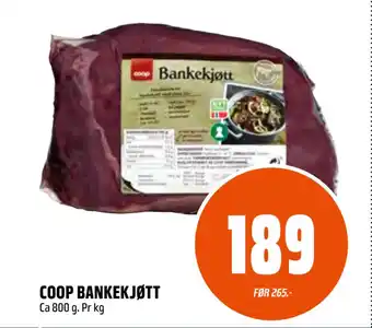 Coop Obs COOP BANKEKJØTT tilbud