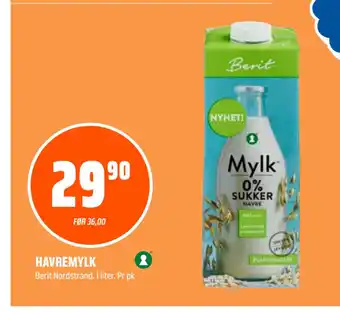 Coop Obs HAVREMYLK tilbud