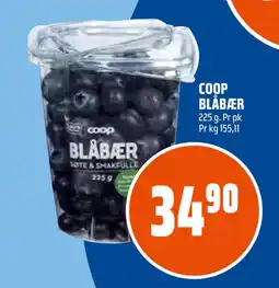 Coop Obs COOP BLÅBÆR tilbud