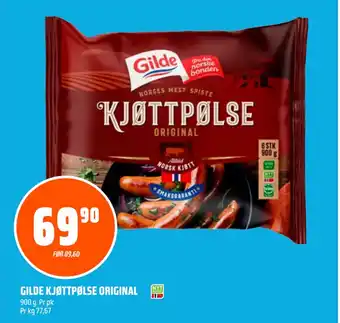 Coop Obs GILDE KJØTTPØLSE ORIGINAL tilbud