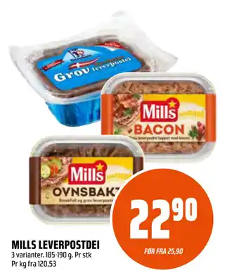 Coop Obs MILLS LEVERPOSTDEI tilbud