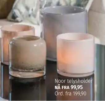 Nille Noor telysholder tilbud