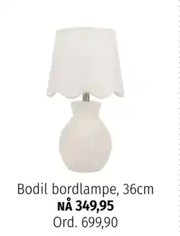 Nille Bodil bordlampe, 36cm tilbud