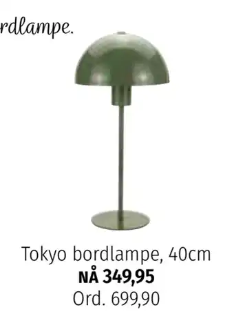 Nille Tokyo bordlampe, 40cm tilbud