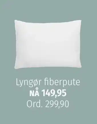 Nille Lyngør fiberpute tilbud