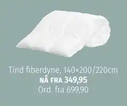 Nille Tind fiberdyne, 140×200/220cm tilbud