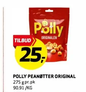 Bunnpris Polly peanøtter original tilbud