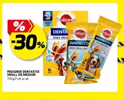 Bunnpris Pedigree dentastix small og medium tilbud