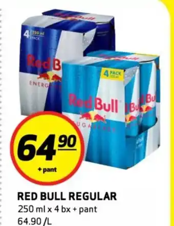 Bunnpris Red bull regular tilbud