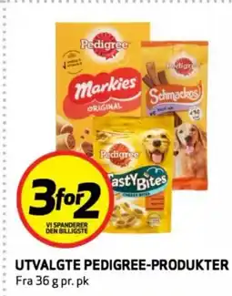 Bunnpris Utvalgte pedigree-produkter tilbud